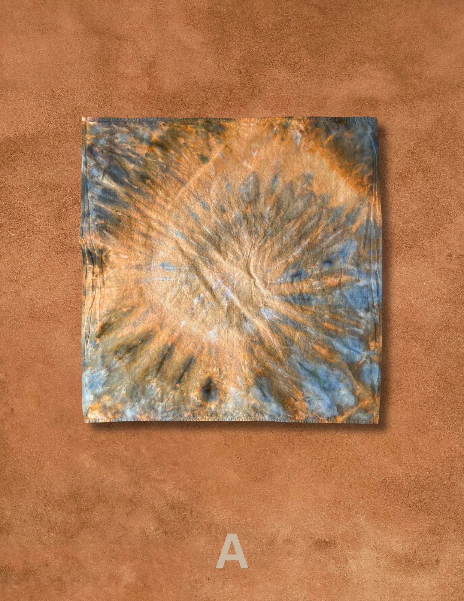 Limited Edition Hand Dyed Organic Cotton Bandana -Radiant