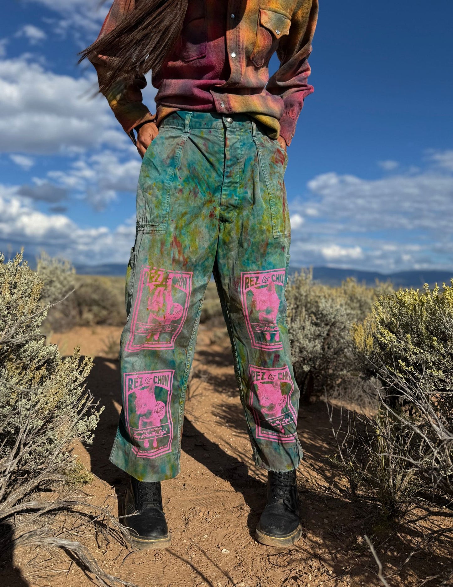 Upcycled Vintage Military Pant 34 X 27