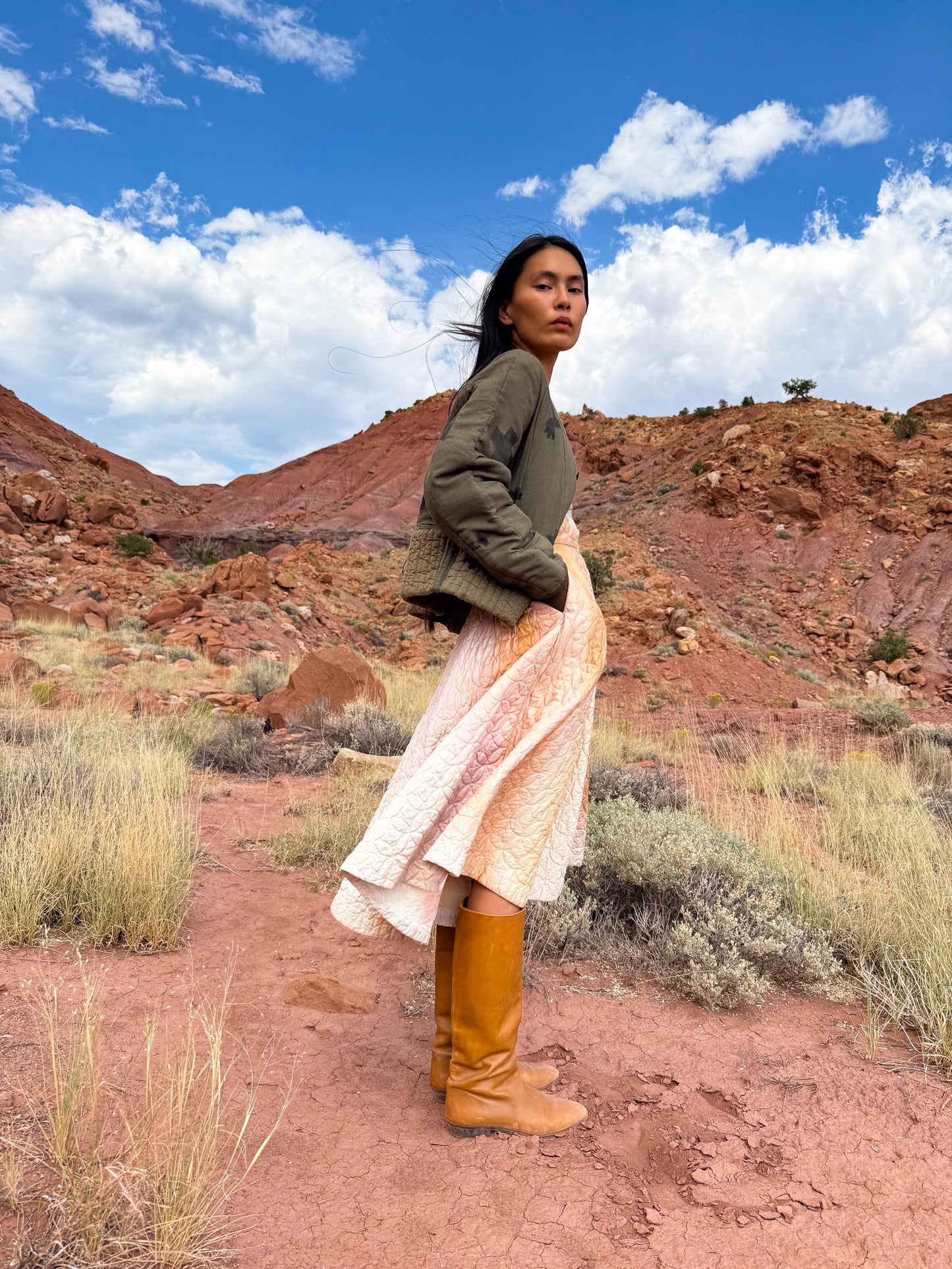 Upcycled Vintage Military Jacket