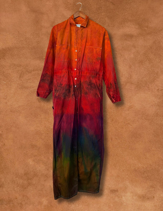 Limited Edition Hand Dyed Flysuit- Monsoon Rainbow
