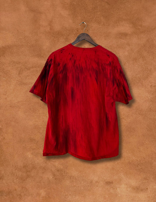 Upcycled Vintage 80s Christmas Tee- Dirty Santa