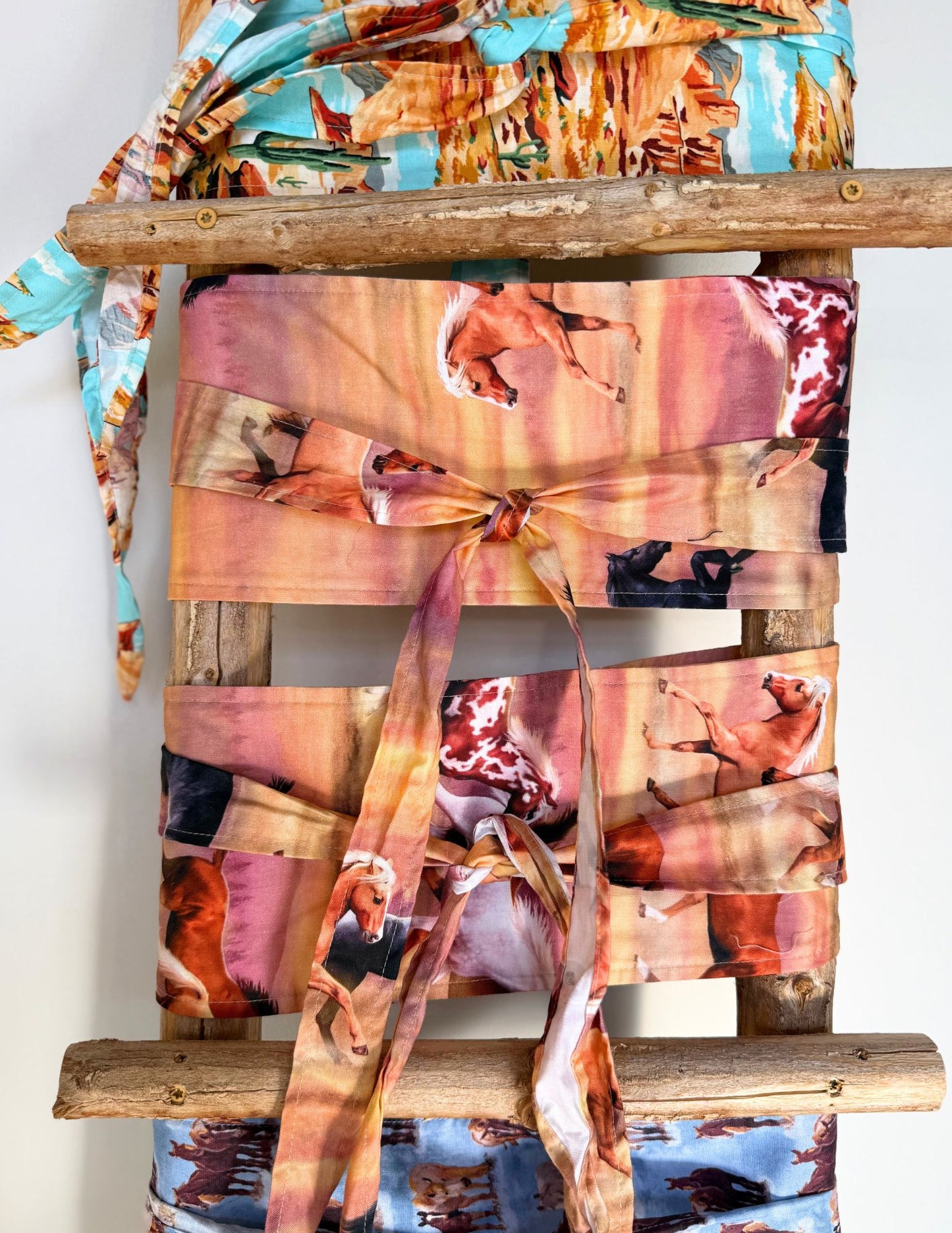 + Upcycled Western Sash Belt +