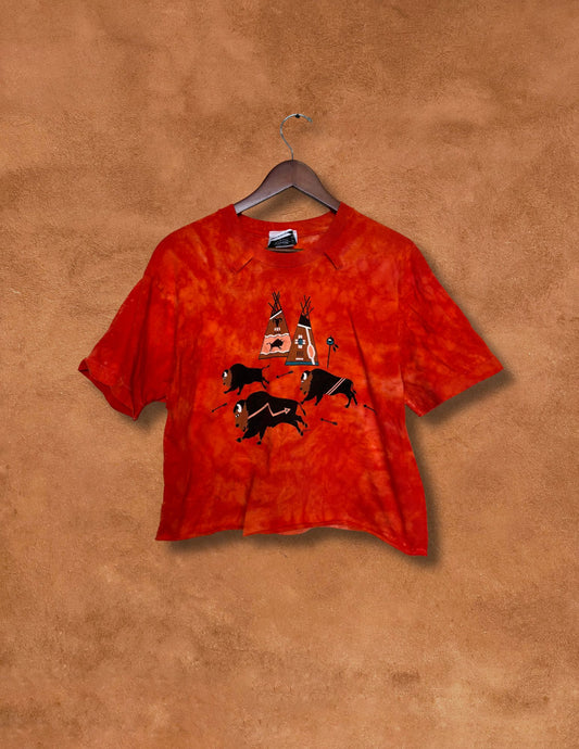 Upcycled Vintage Land Back Tee