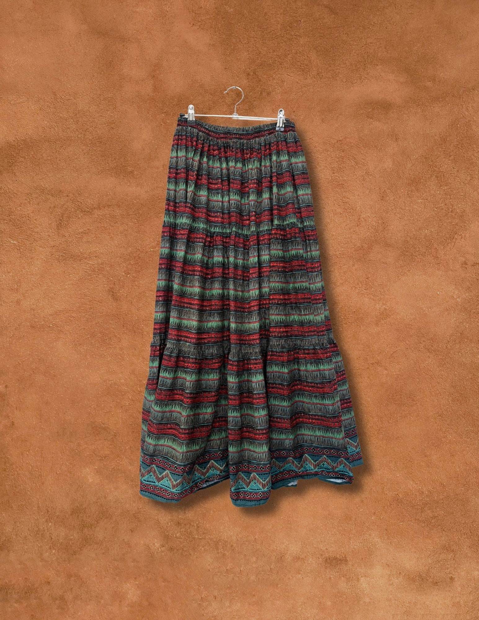 Vintage 80s Geo Southwest Skirt