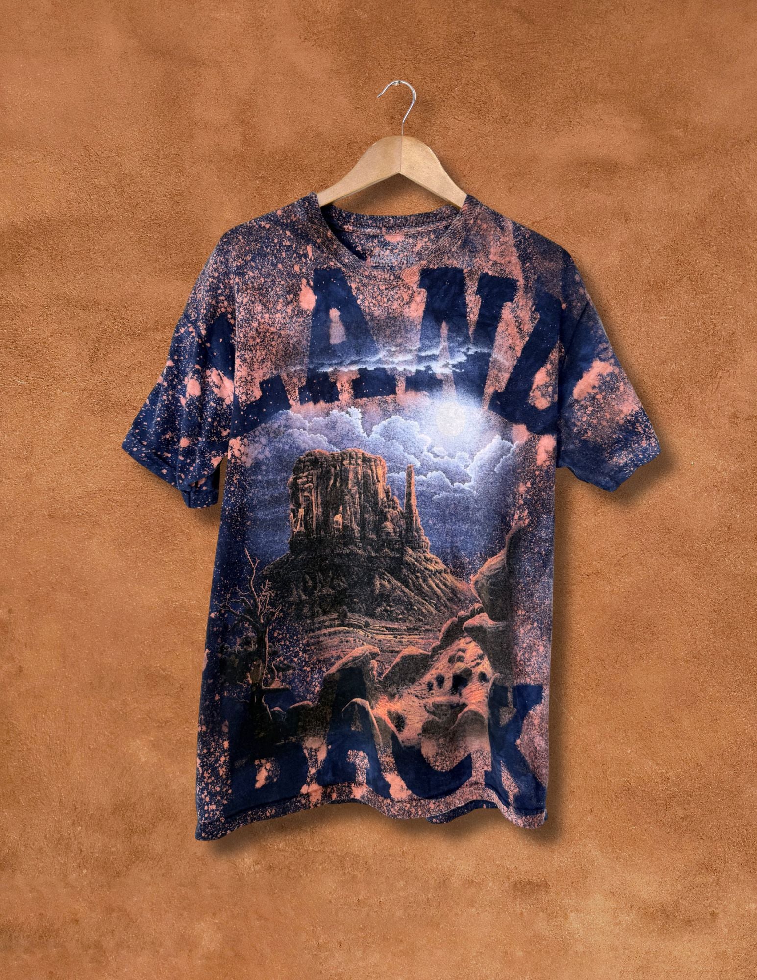 Rare Upcycled Vintage Tee- Land Back 44 x 30
