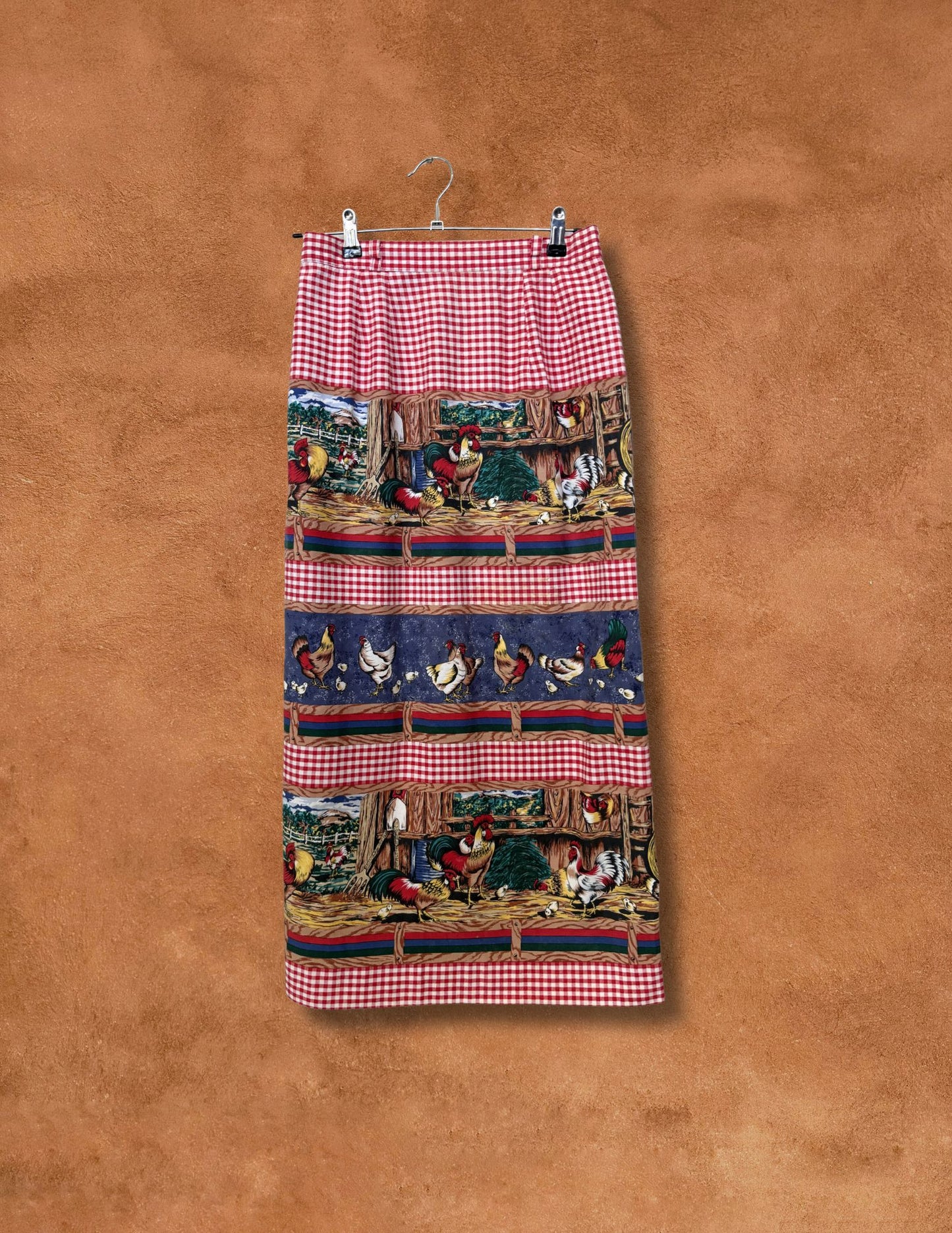 Vintage 70s Hostess Maxiskirt 29 x 37