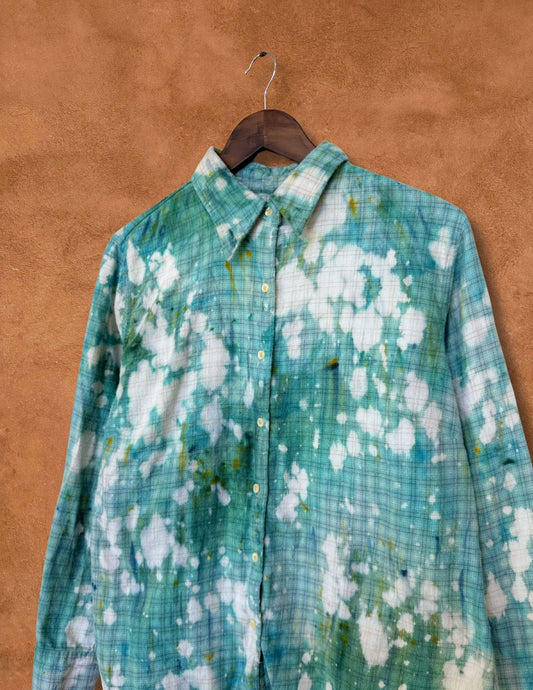 Upcycled Vintage Plaid Flannel Shirt - 17 of 44