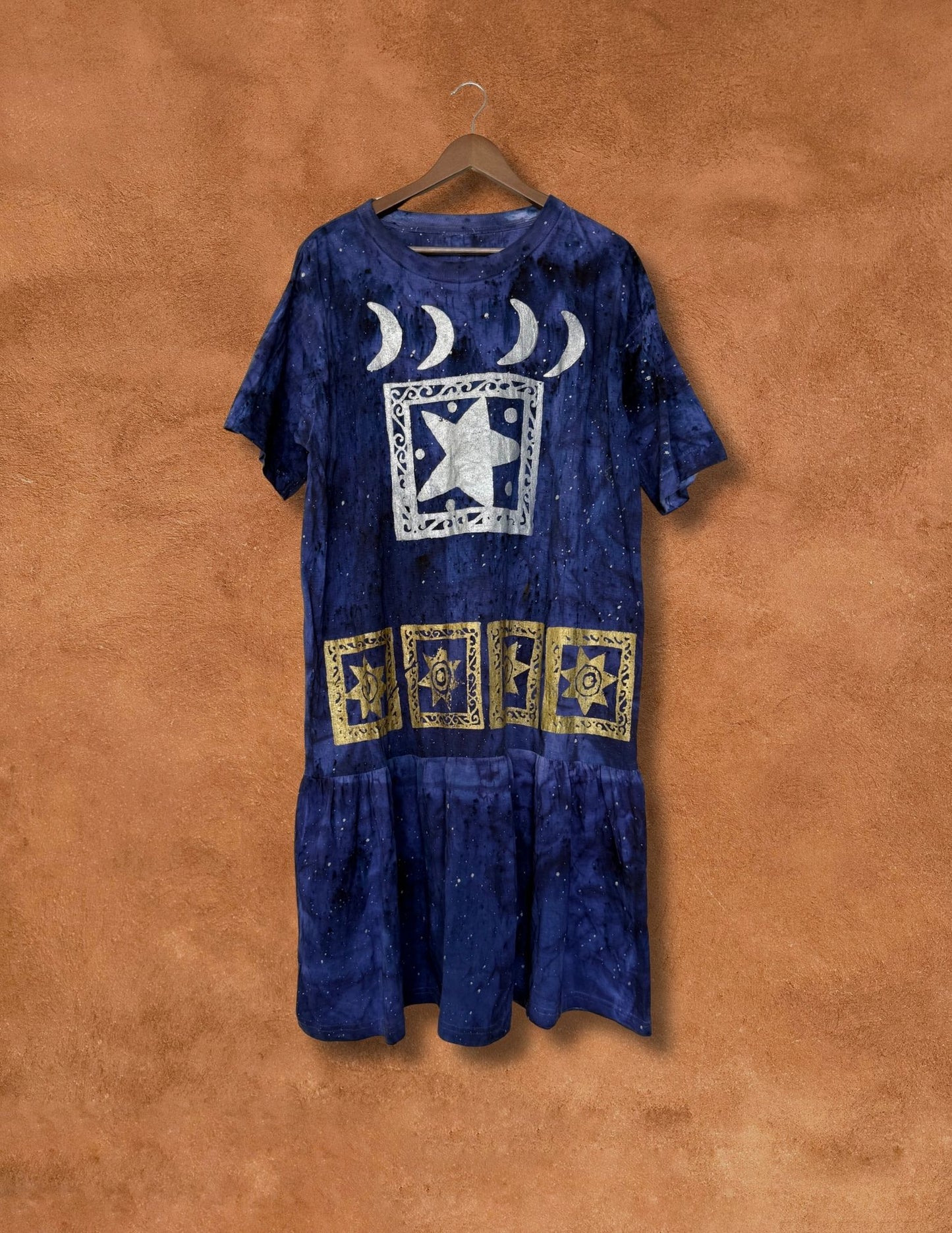 Upcycled Vintage Jersey Dress