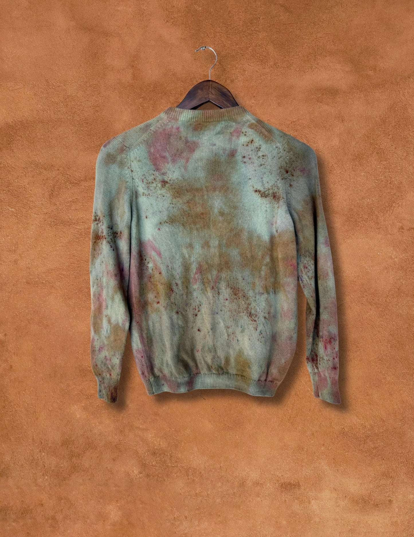 Upcycled Vintage Scottish Cashmere Cardigan 36 x 23
