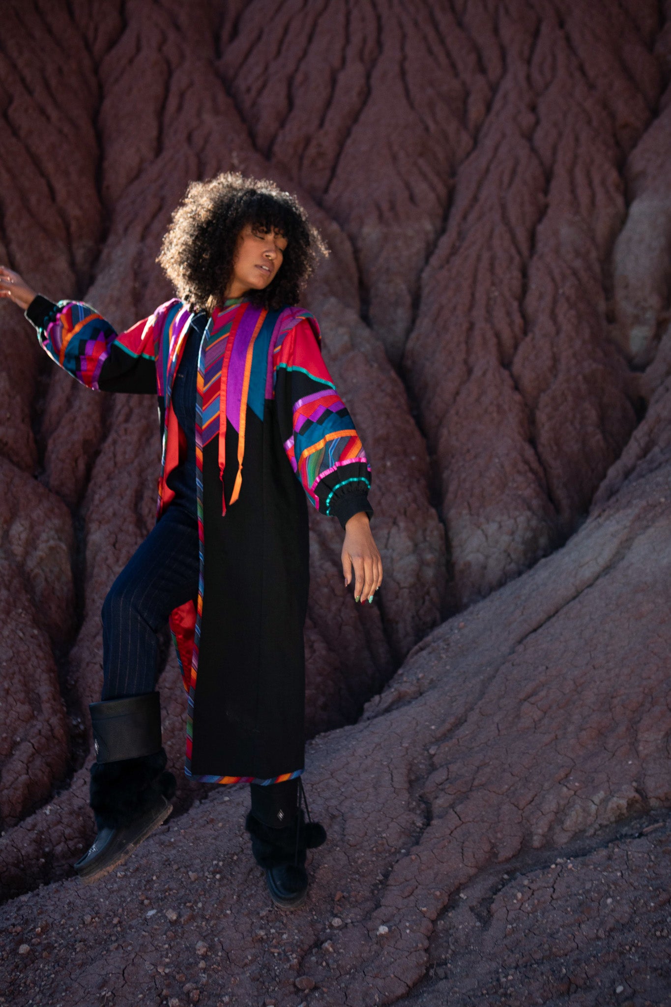 Vintage 70s Folk Jacket