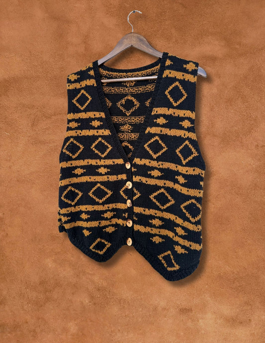 Vintage 80s Sweater Vest