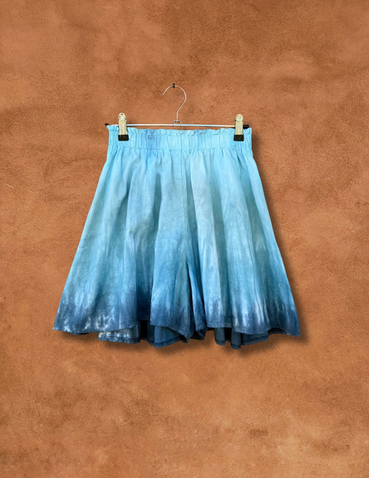 Upcycled Vintage Hand Dyed Shorts