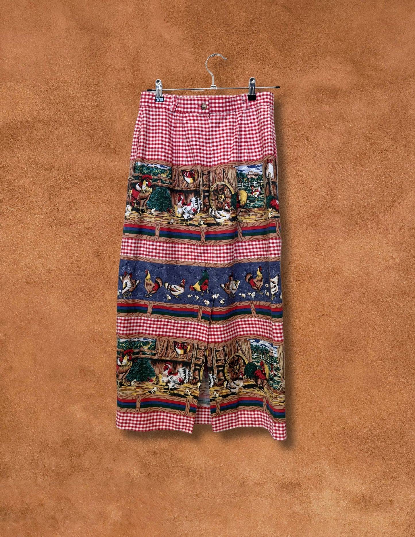 Vintage 70s Hostess Maxiskirt 29 x 37