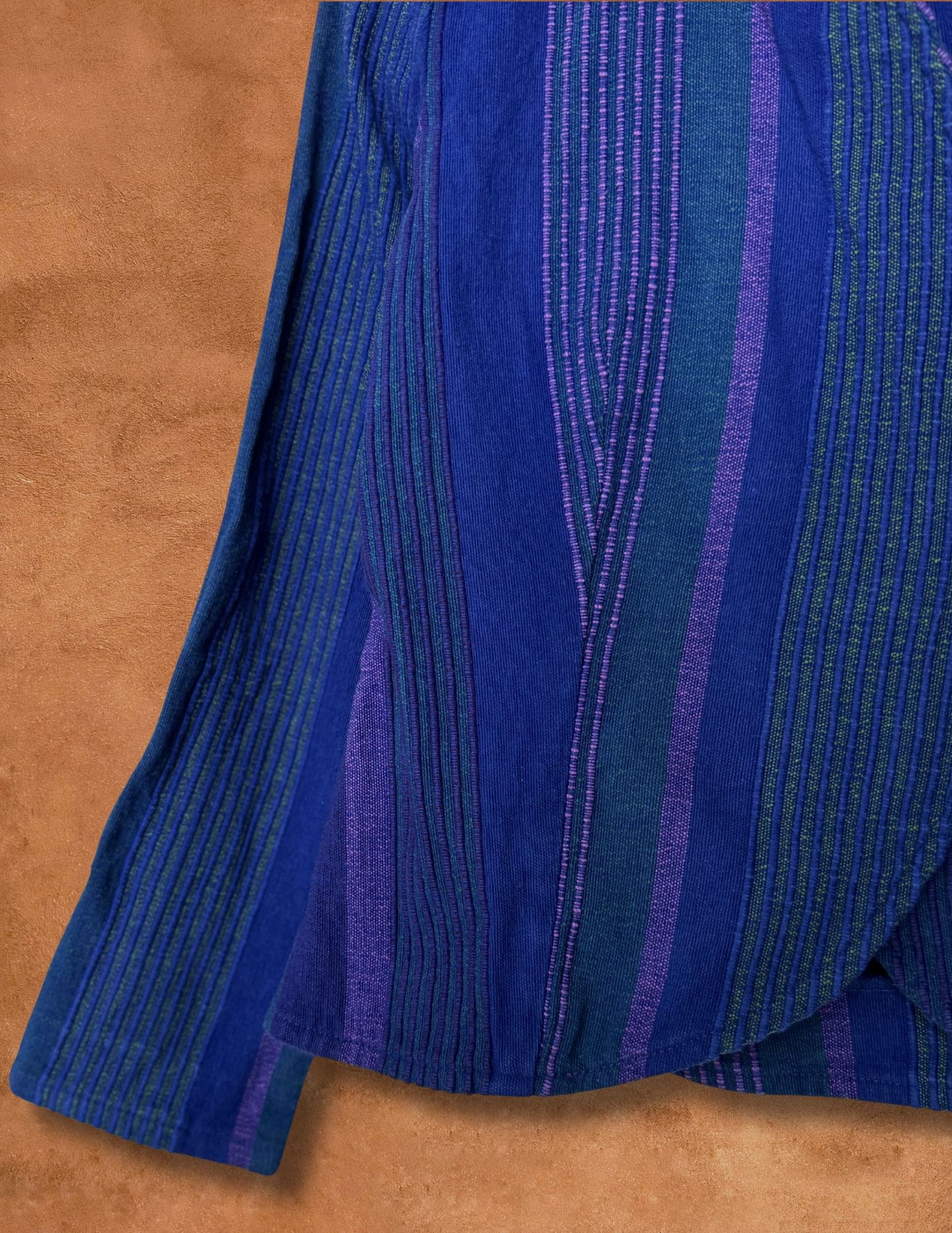 Vintage 80s Handwoven Isle of Skye Wrap Jacket 36 x 22