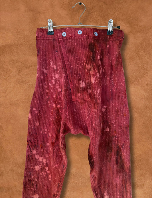 Upcycled Vintage Military Legging