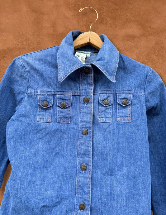 Vintage 70s Denim Workshirt