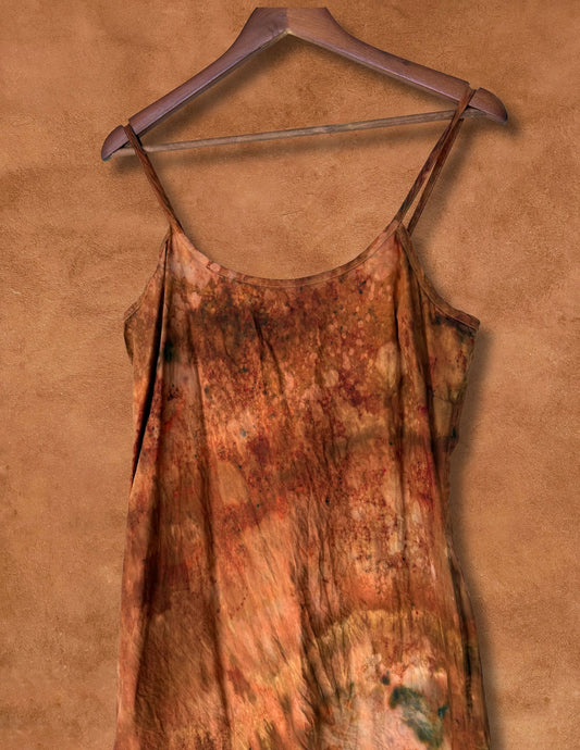 Upcycled VIntage Cotton Slip Dress 40