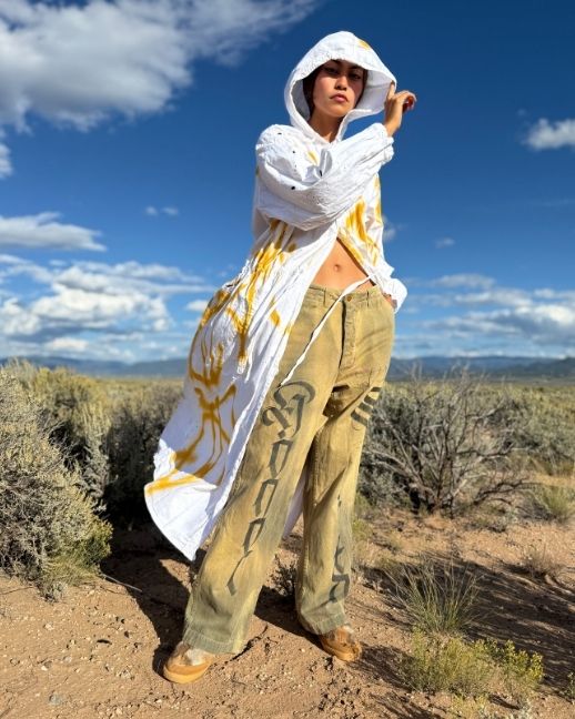 Upcycled Vintage Military Hoodie X The Son of Picasso