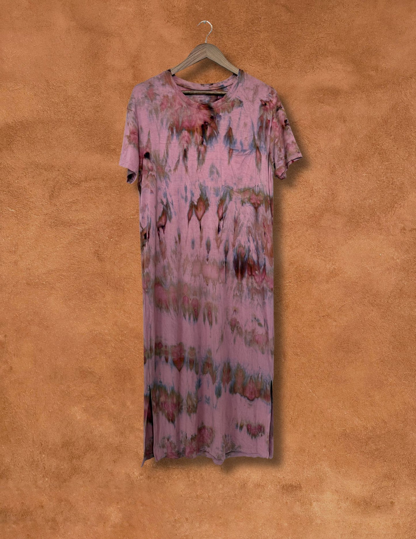 Upcycled Vintage Tee Dress- 42 x 49