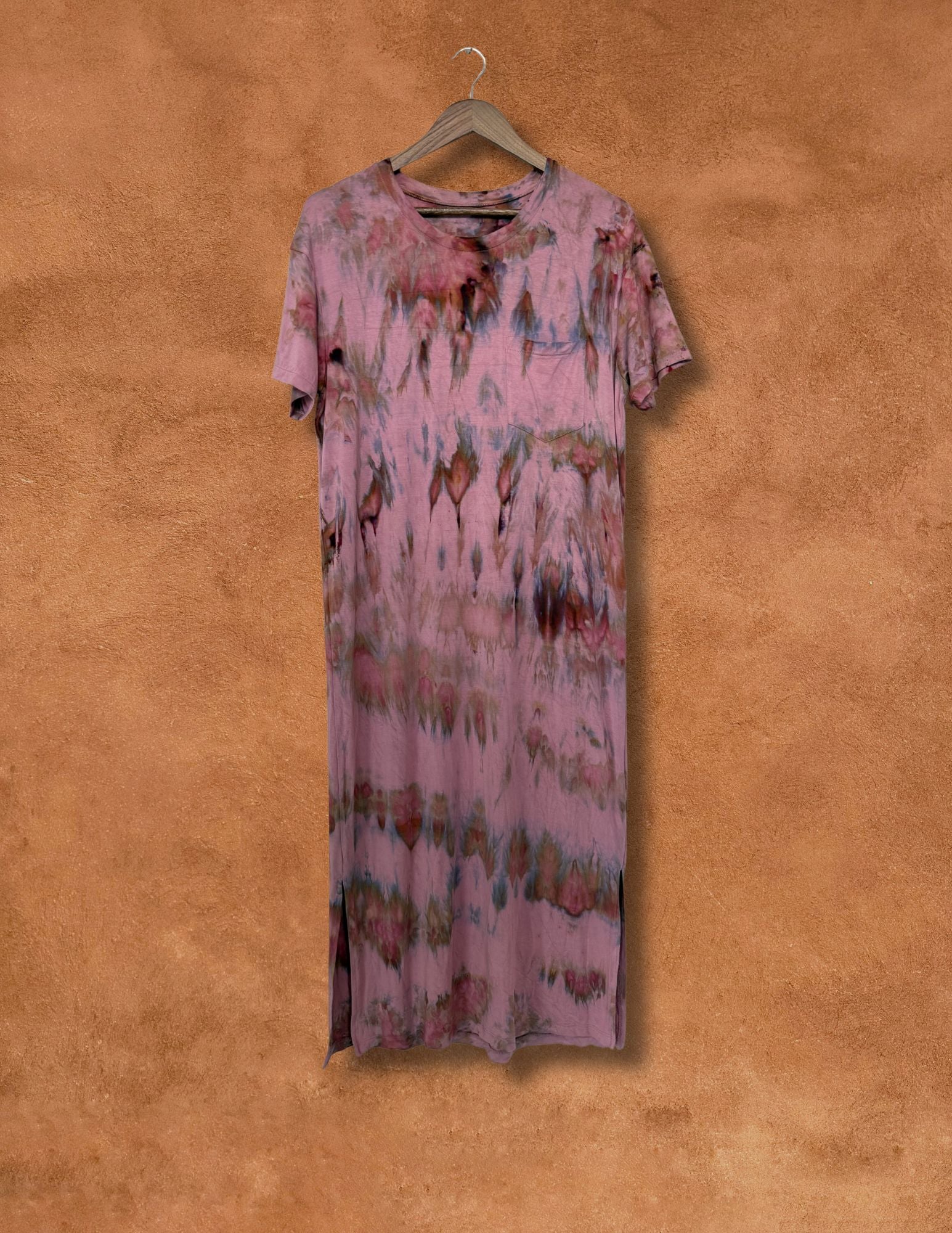 Upcycled Vintage Tee Dress- 42 x 49