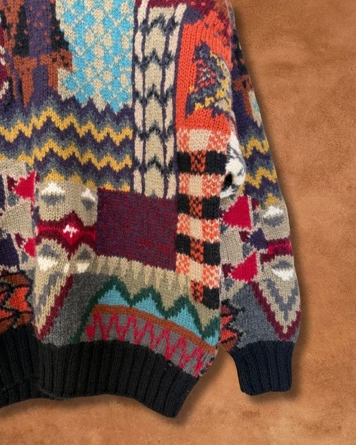 Vintage 80s Graphic Sweater