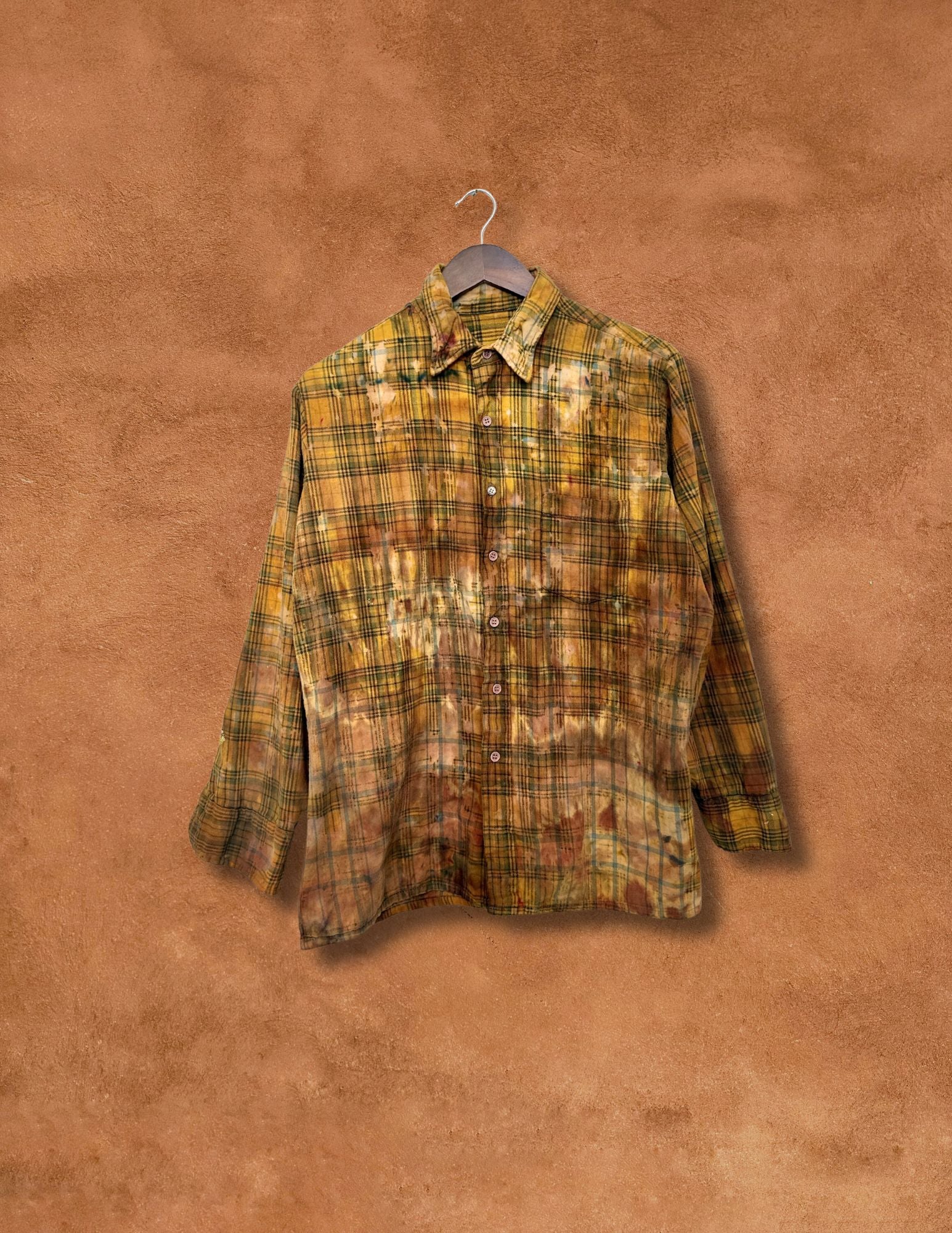 Upcycled Vintage Plaid Flannel Shirt - 39 of 44