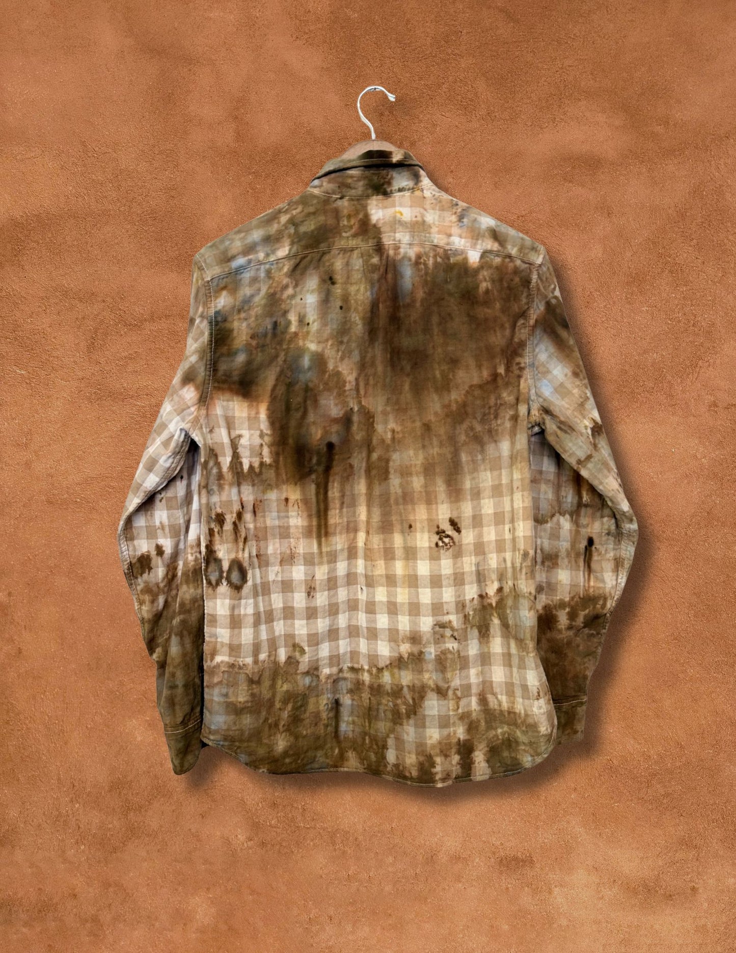 Upcycled Vintage Check Shirt 42 x 29