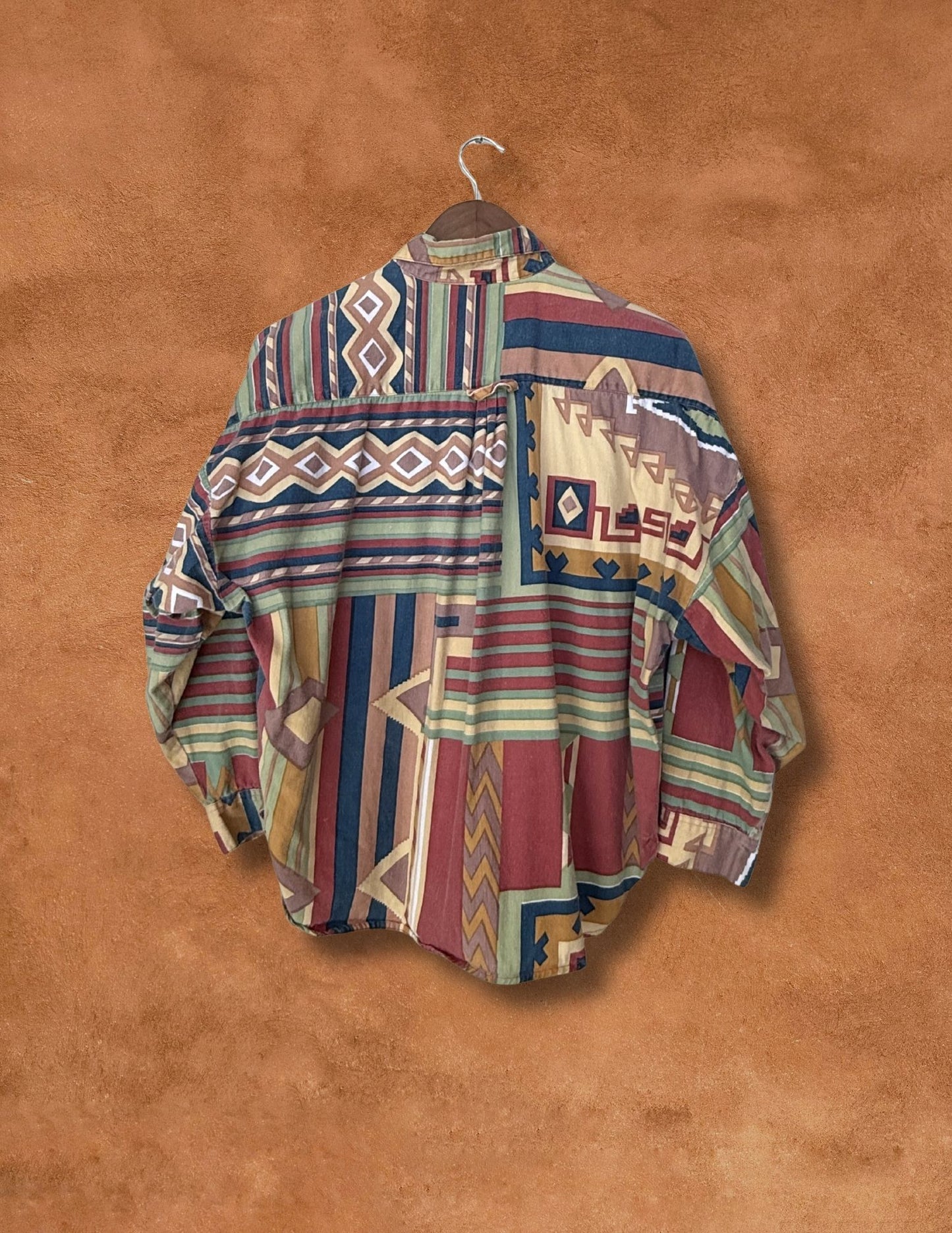 Vintage 90s Southwest Shirt 58 x 26