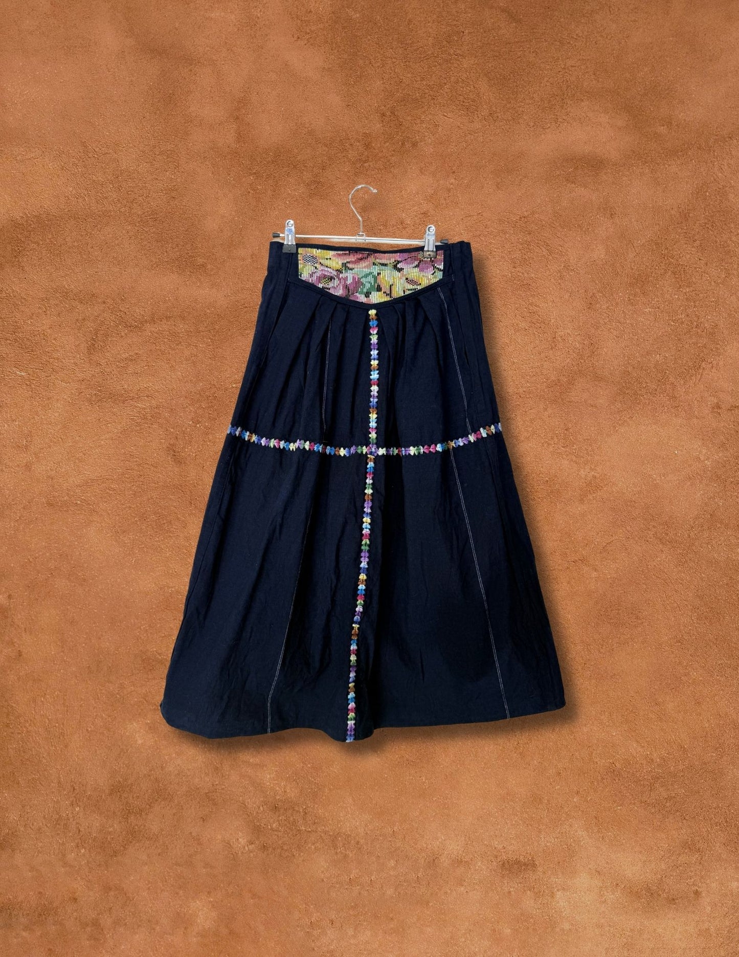 Vintage 70s Guatemalan Skirt 27 x 33