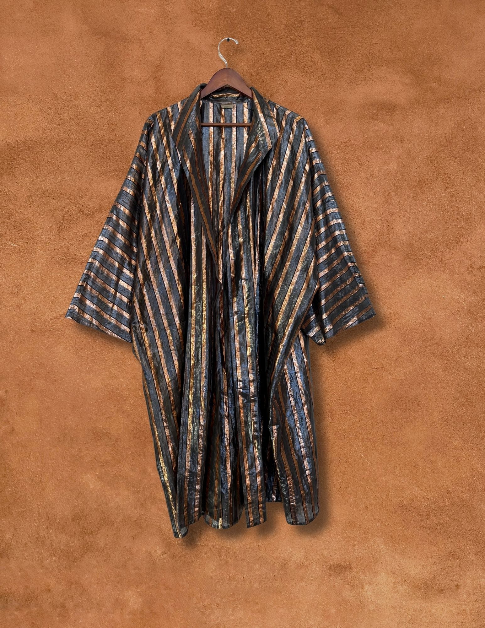 Vintage Krizia Silk Metallic Tunic