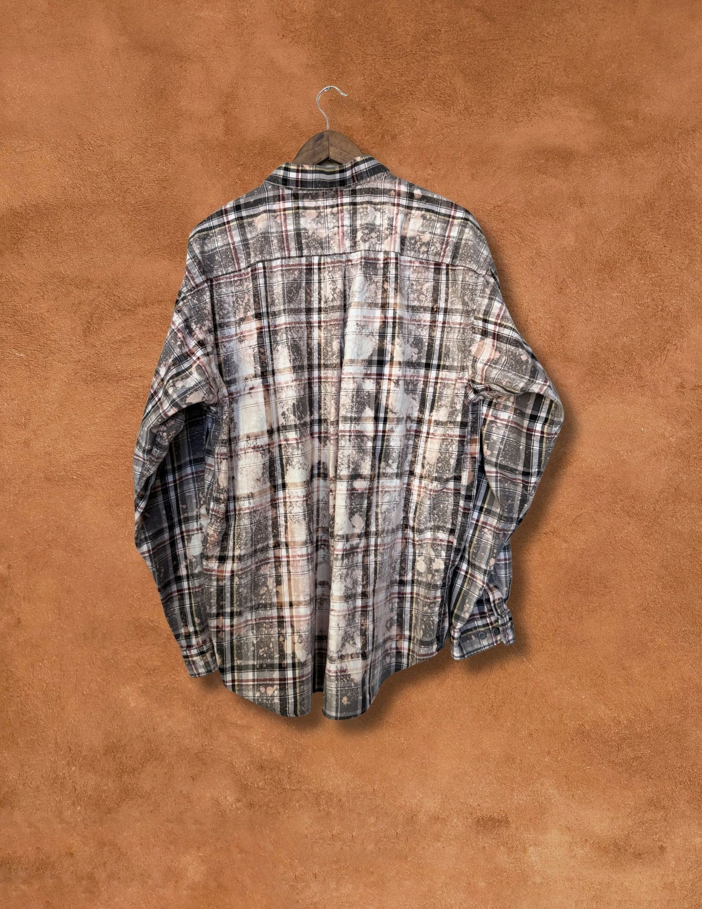 Upcycled Vintage Plaid Poplin Patagonia Shirt - 48 x 31