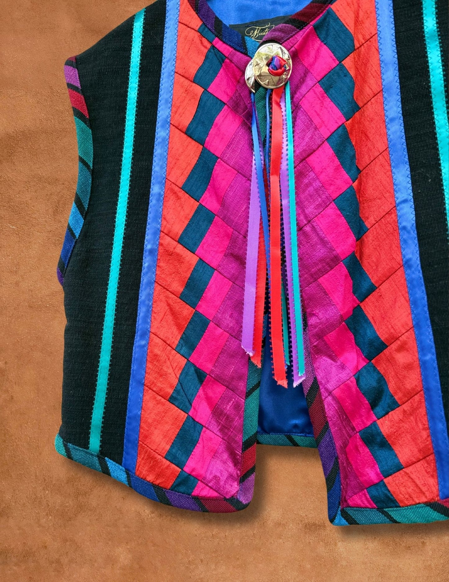 Vintage 80s Artwear Vest