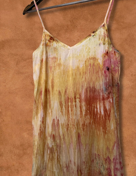 Upcycled VIntage Cotton Voile Slip Dress 36