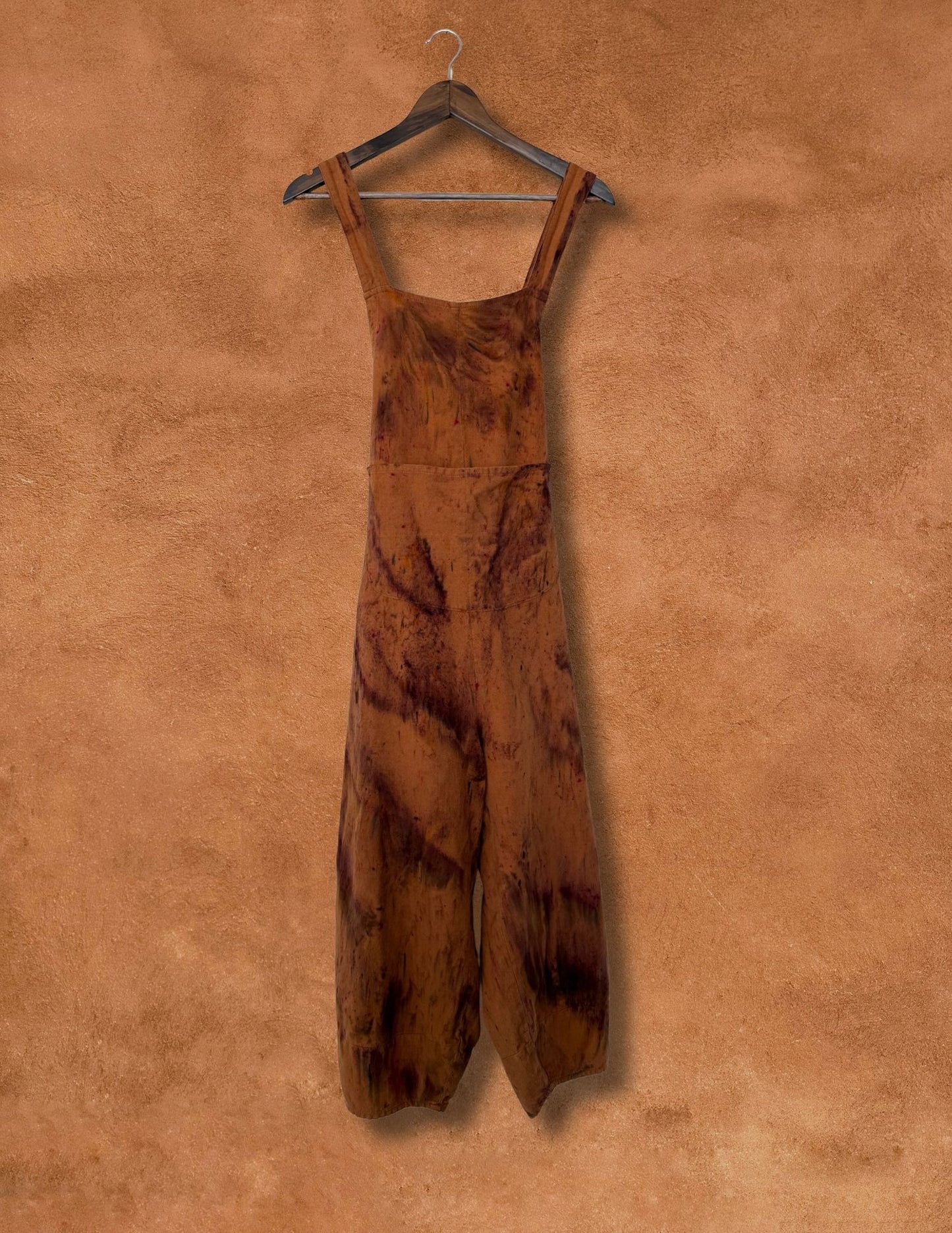 Hand-Dyed Cotton Overalls (Size 1)