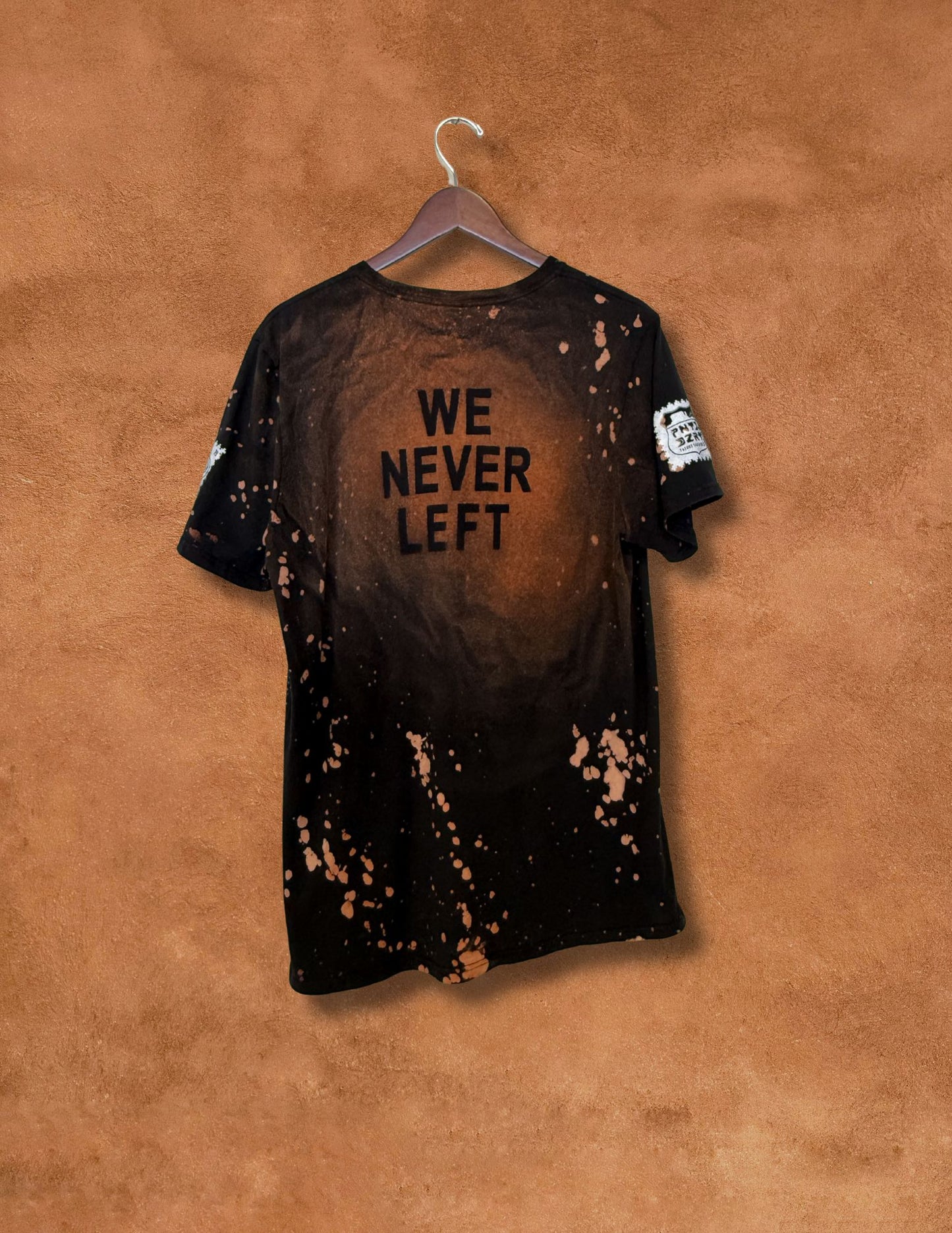 Upcycled Vintage Tee- We Never Left 42 x 29