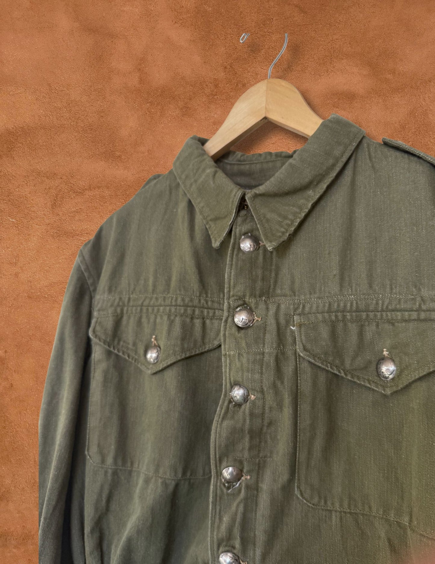 Upcycled Vintage Military Jacket