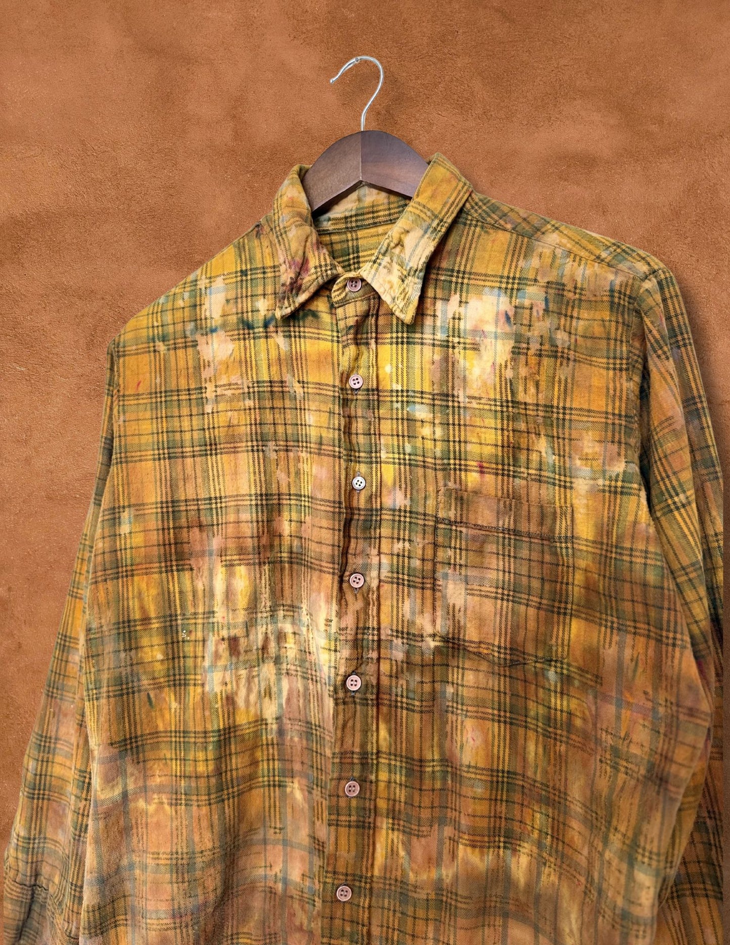 Upcycled Vintage Plaid Flannel Shirt - 39 of 44