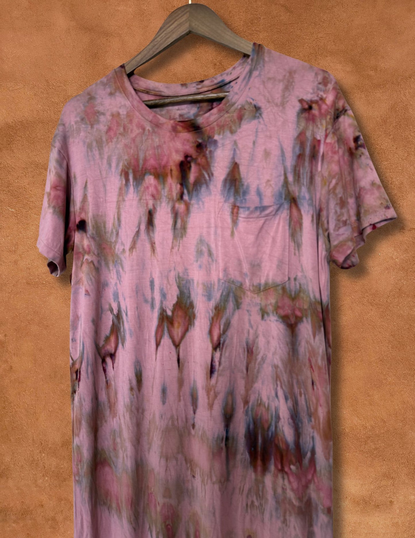 Upcycled Vintage Tee Dress- 42 x 49