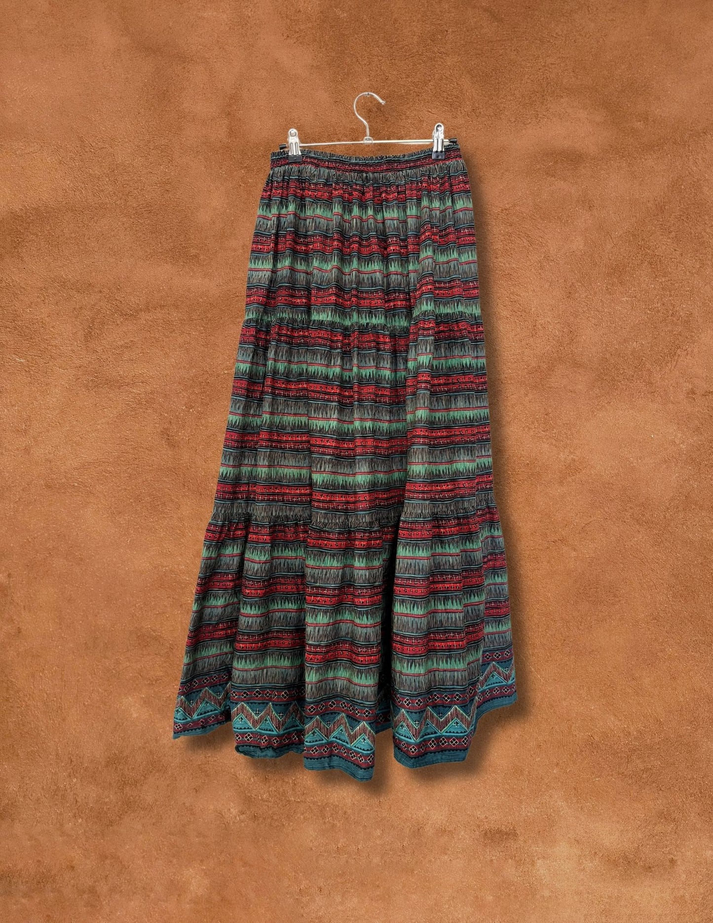 Vintage 80s Geo Southwest Skirt