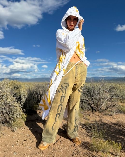 Upcycled Vintage Military Hoodie X The Son of Picasso