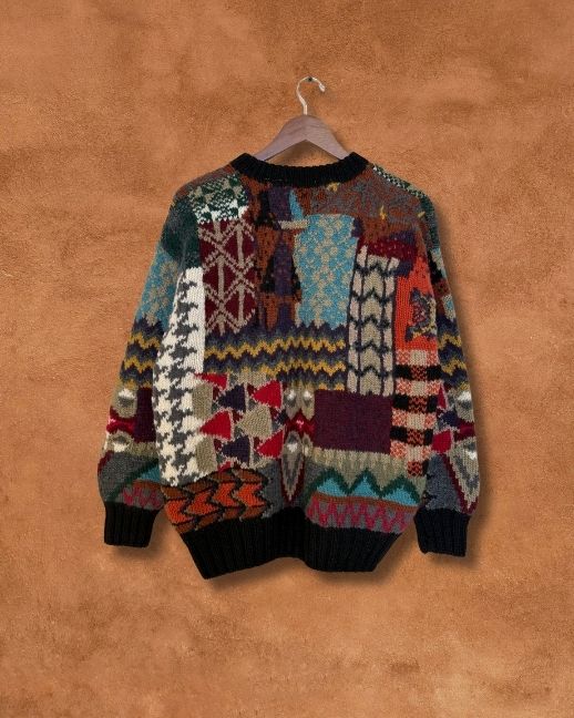 Vintage 80s Graphic Sweater