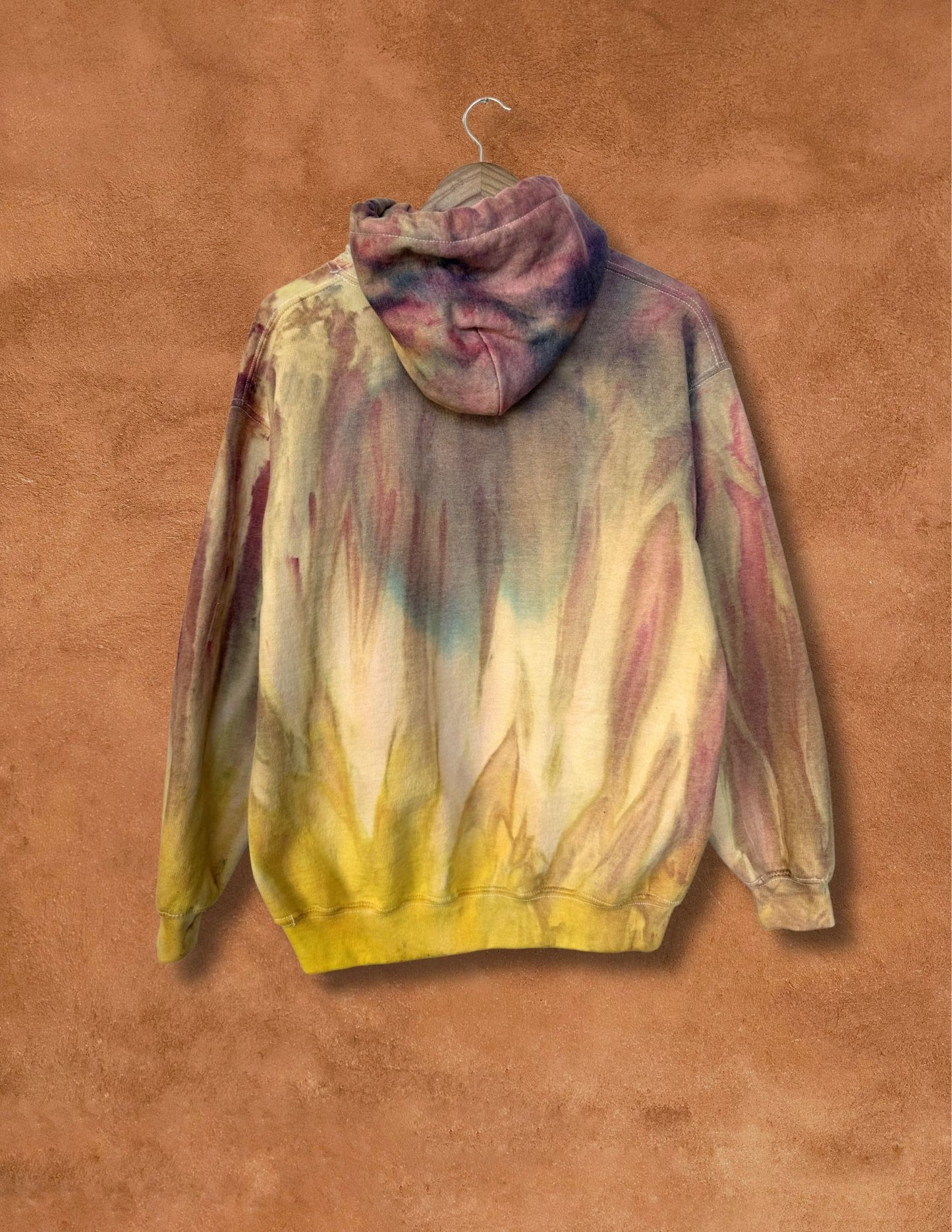 Upcycled Vintage Hand Dyed Hoodie 46 x 24