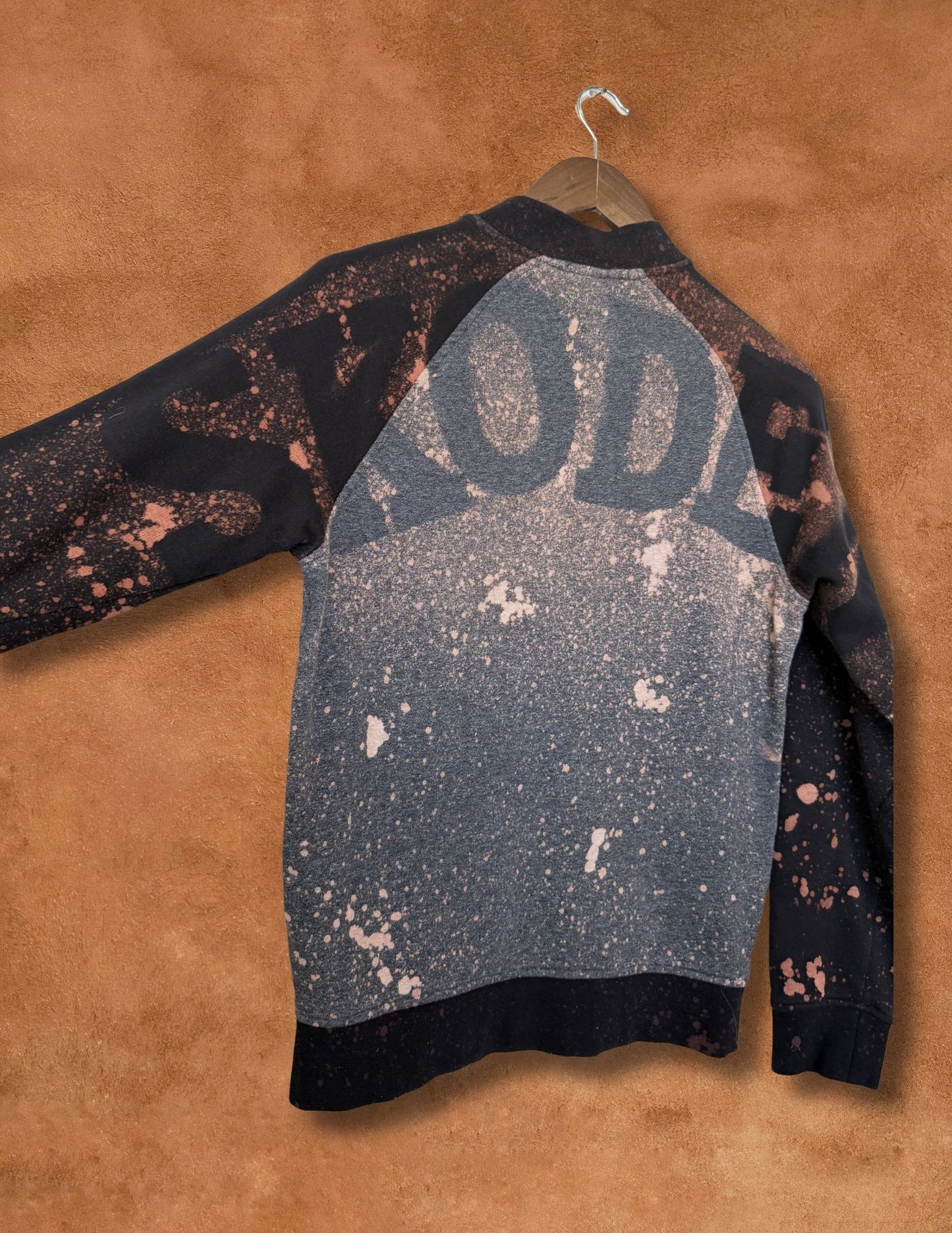 Upcycled Vintage Fleece Bomber- 38 x 24 Skoden