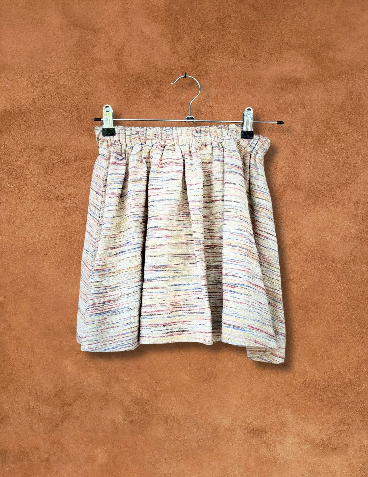 Vintage 70s 3PC Raw Silk Suit Set