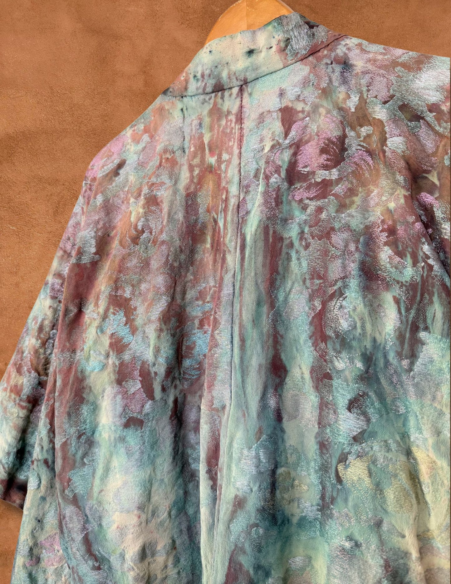 Upcycled Vintage Silk Kimono Jacket