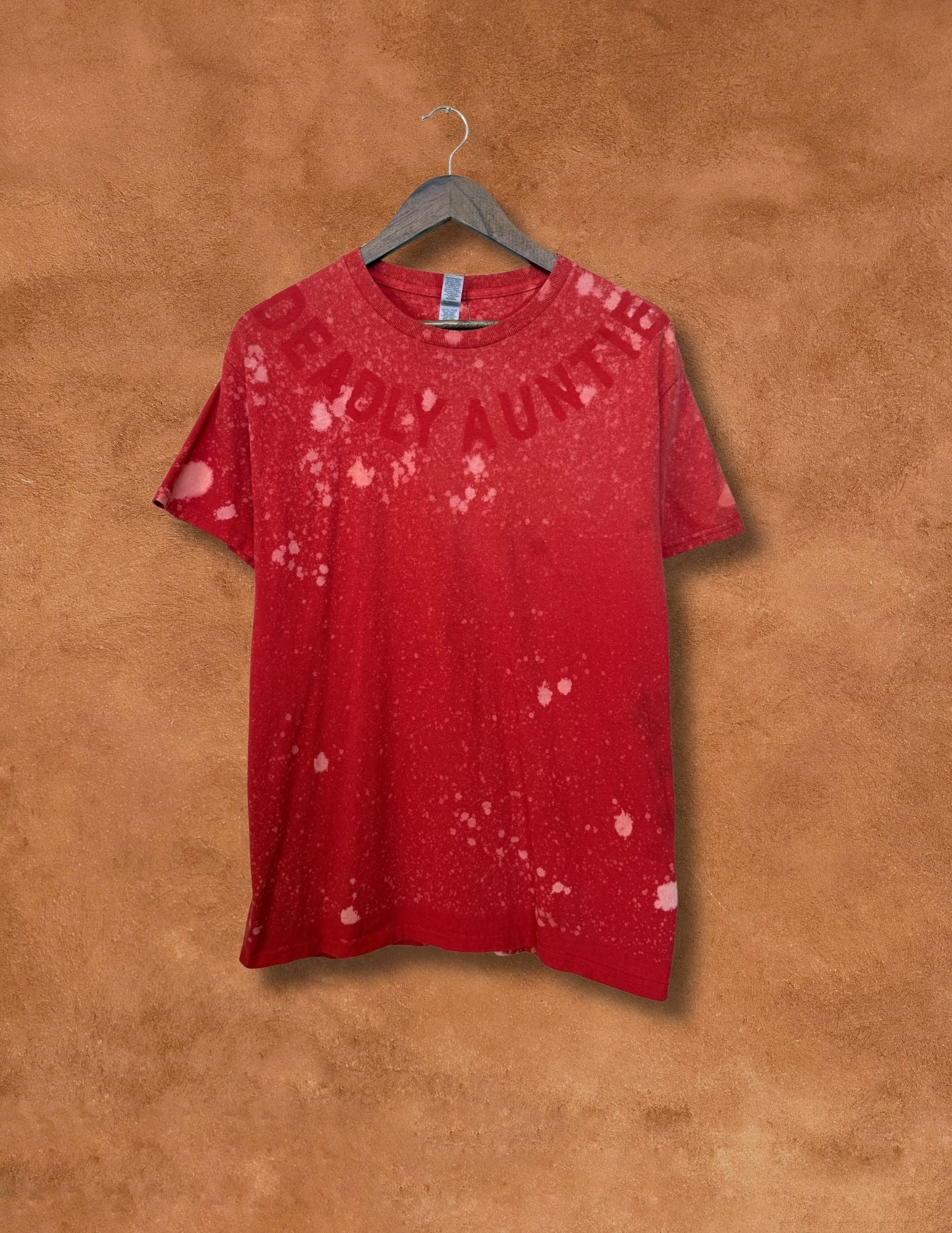 Upcycled Vintage Tee- 38 x 26  Deadly Auntie