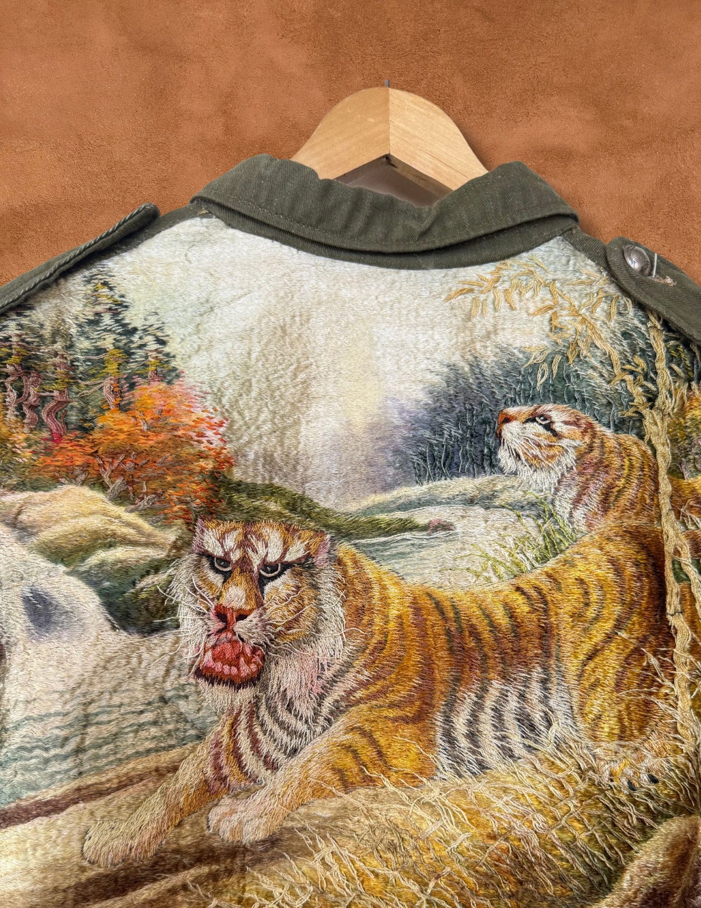 Upcycled Vintage Military Jacket