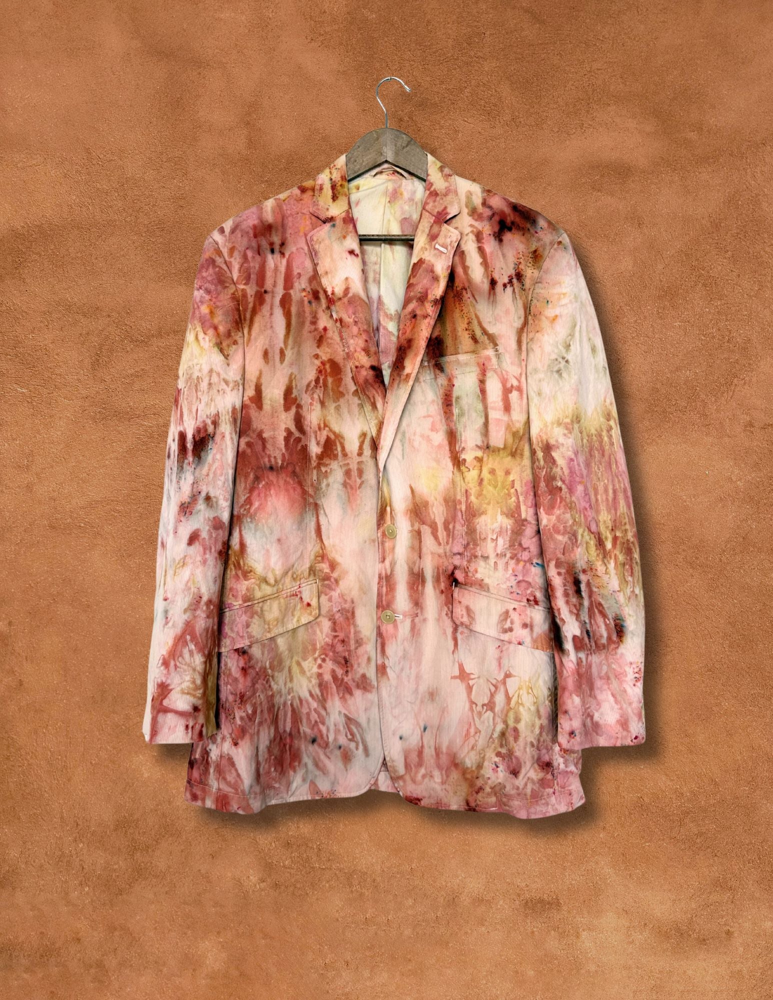 Upcycled Vintage Cotton Menswear Blazer