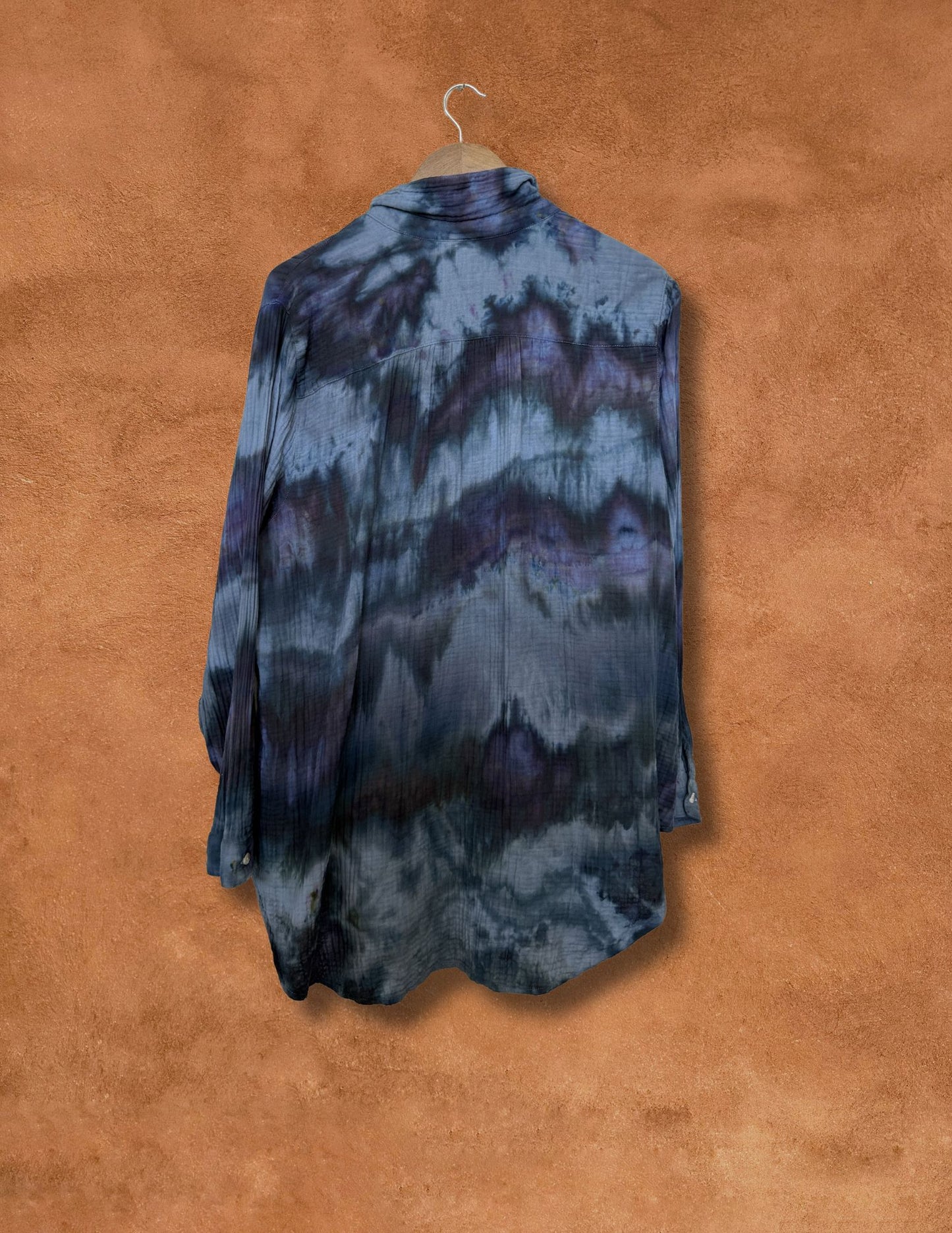 Upcycled Vintage Cotton Gauze Shirt