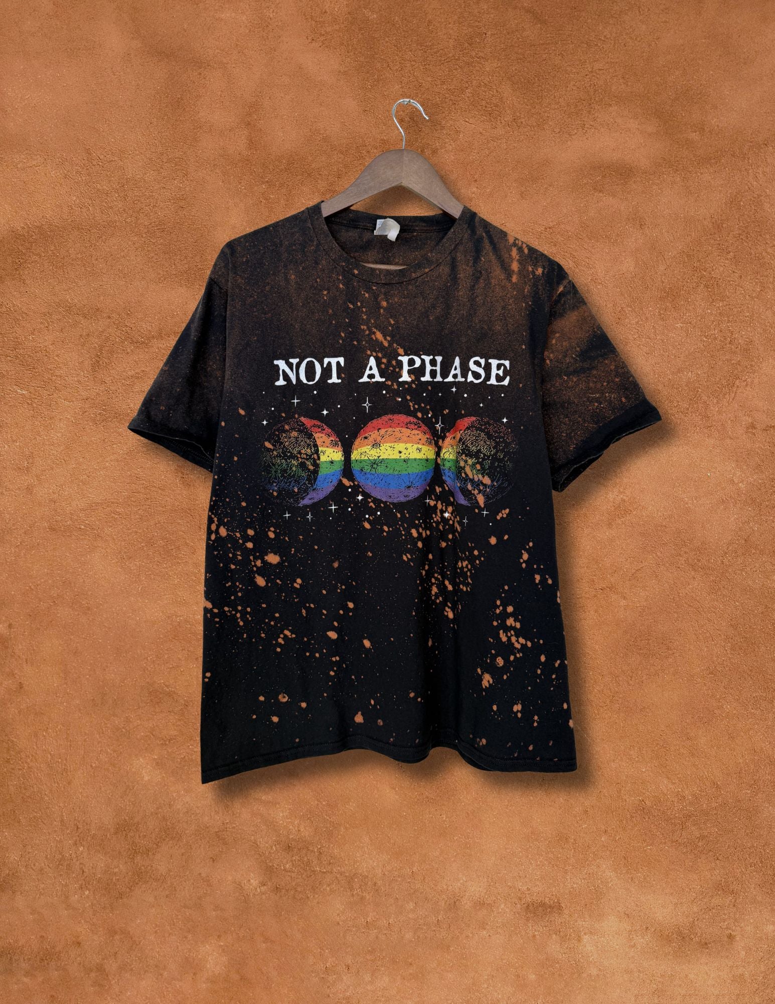 Upcycled Vintage Tee- 44 x 26 Not a Phase